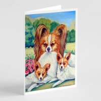 Papillon A Momma's Love Greeting Cards and Envelopes Pack of 8