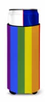 Carolines Treasures  CK7992MUK Gay Pride Ultra Hugger for slim cans