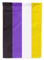 Carolines Treasures CK7998GF Nonbinary Pride Garden Flag