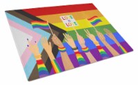 Carolines Treasures CK8015LCB Gay Pride Parade Progress Pride Glass Cutting Boa