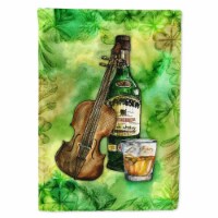 Carolines Treasures BB5766GF 11.25 x 15.5 in. Irish Whiskey & Music Garden Flag
