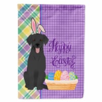 Carolines Treasures WDK5048GF 11.25 x 15.5 in. Black Labrador Retriever Easter Garden Flag
