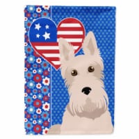 Carolines Treasures WDK5286CHF 40 x 28 in. Wheaten Scottish Terrier USA American Canvas House