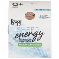 L'Eggs® Sheer Energy Medium Support Sheer Pantyhose - Nude