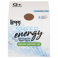 L'Eggs® Sheer Energy Medium Support Sheer Pantyhose - Suntan