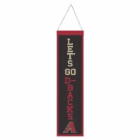 Wraft Fanatics 9416647610 8 x 32 in. MLB Arizona Diamondbacks Wool Heritage Slogan Design Ban