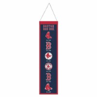 Wraft Fanatics 9416647644 8 x 32 in. Boston Red Sox Wool Heritage Evolution Design Banner