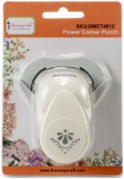 Dress My Craft Paper Punch-Flower Corner