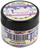 Dress My Craft Shaker Elements 8gms-Multicolored Stars