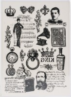 Dress My Craft Transfer Me Sheet A4-Gentleman Accessories