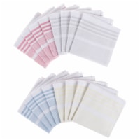 100% Cotton 16 Dish Cloth or 8 Hand Towel Set Home Decor Matching Kitchen Linens 16 Pack