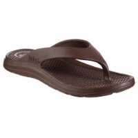 Totes Men's Sol Bounce Ara Thong - Brown Perspective: Main