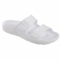 Totes Sol Bounce 2-Strap Slides - White Perspective: Main