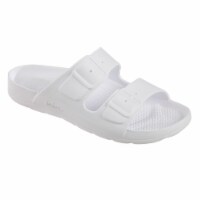 Totes Sol Bounce 2-Strap Slides - White Perspective: Main