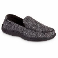 Isotoner® Herringbone Harvey Men's Moccasins - Black