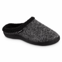Isotoner® Herringbone Harvey Men's Hoodback Shoes - Black