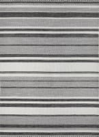 Backyard Bungalow Dania Canfield Indoor-Outdoor Rug - Black-Grey Perspective: Main