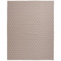 Backyard Bungalow Polyweave Dale Area Rug - Brown-Cream Perspective: Main