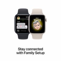 Apple SE GPS 44mm Midnight Aluminum Apple Watch - Medium/Large