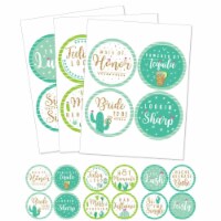 Big Dot of Happiness Final Fiesta - Bachelorette Party - Name Tags Party Badges Sticker 12 Ct