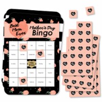 Big Dot of Happiness Best Mom Ever - Cards & Markers - Mother's Day Bingo Game - Set of 18