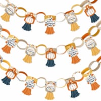 Big Dot of Happiness Happy Thanksgiving 90 Links & 30 Tassels Fall Paper Chains Garland 21 ft