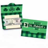 Big Dot of Happiness St. Patrick's Day Saint Patty's Day Party Money & Gift Card Holders 8 Ct