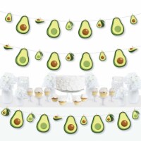 Big Dot of Happiness Hello Avocado - Fiesta Party DIY Decor - Clothespin Garland Banner 44 Pc