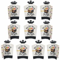 Big Dot of Happiness Let's Roll - Sushi - Table Decor - Party Fold & Flare Centerpieces 10 Ct