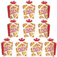 Big Dot of Happiness Pizza Party Time - Table Decor - Party Fold & Flare Centerpieces - 10 Ct