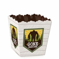 Big Dot of Happiness Sasquatch Crossing Mini Favor Box Bigfoot Party Treat Candy Boxes 12 Ct