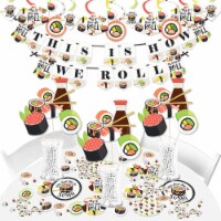Big Dot of Happiness Let's Roll - Sushi - Party Supplies - Banner Decor Kit - Fundle Bundle