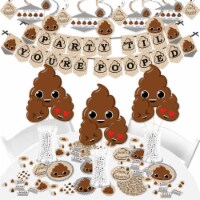 Big Dot of Happiness Party 'Til You're Pooped - Party Supplies Banner Decor Kit Fundle Bundle