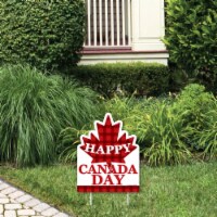 Big Dot of Happiness Canada Day - Outdoor Lawn Sign - Canadian Party Yard Sign - 1 Pc