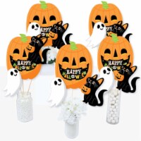 Big Dot of Happiness Jack-O'-Lantern Halloween Party - Centerpiece Stick Table Toppers 15 Ct