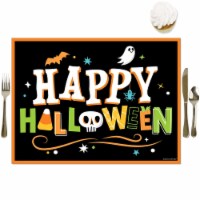 Big Dot of Happiness Jack-O'-Lantern Halloween - Party Table Decor - Party Placemats - 16 Ct