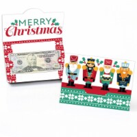 Big Dot of Happiness Christmas Nutcracker - Holiday Party Money & Gift Card Holders - 8 Ct