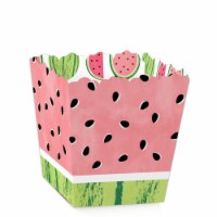 Big Dot of Happiness Sweet Watermelon - Mini Favor Boxes Fruit Party Treat Candy Boxes 12 Ct