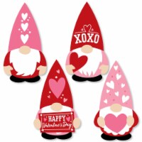 Big Dot of Happiness Valentine Gnomes - DIY Shaped Valentine's Day Party Cut-Outs - 24 Ct