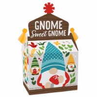 Big Dot of Happiness Garden Gnomes - Treat Box Party Favors - Forest Gnome Gable Boxes 12 Ct