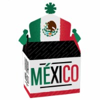 Big Dot of Happiness Viva Mexico - Mexican Independence Day Party Goodie Gable Boxes - S12 Ct