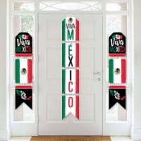Big Dot of Happiness Viva Mexico - Banners Mexican Independence Day Party - Indoor Door Decor