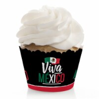 Big Dot of Happiness Viva Mexico Mexican Independence Day Decor Party Cupcake Wrappers 12 Ct