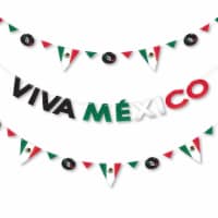Big Dot of Happiness Viva Mexico - Mexican Independence Day - Party Letter Banner Decoration