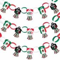 Big Dot of Happiness Viva Mexico - Mexican Independence Day Party Paper Chains Garland 21 ft