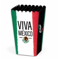 Big Dot of Happiness Viva Mexico Mexican Independence Day Party Favor Popcorn Boxes 12 Ct