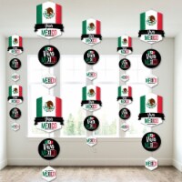 Big Dot of Happiness Viva Mexico - Mexican Independence Day Party Vertical Decor - 30 Pieces