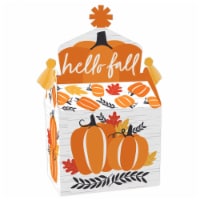 Big Dot of Happiness Fall Pumpkin Party Favors Halloween or Thanksgiving Gable Boxes 12 Ct