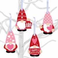 Big Dot of Happiness Valentine Gnomes - Valentine's Day Decor - Tree Ornaments - Set of 12