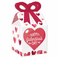 Big Dot of Happiness Happy Galentine's Day - Valentine's Day Party Bow Boxes 12 ct